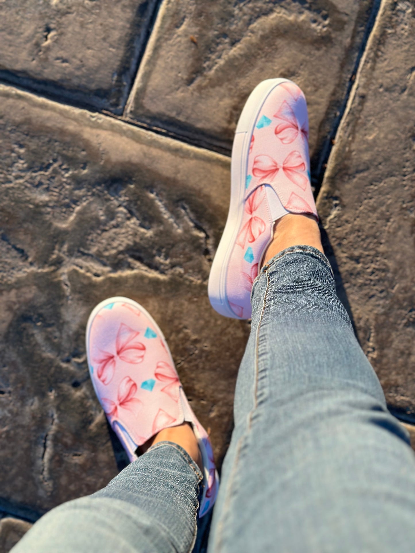 Novia Coquette Slip-on Canvas Shoes