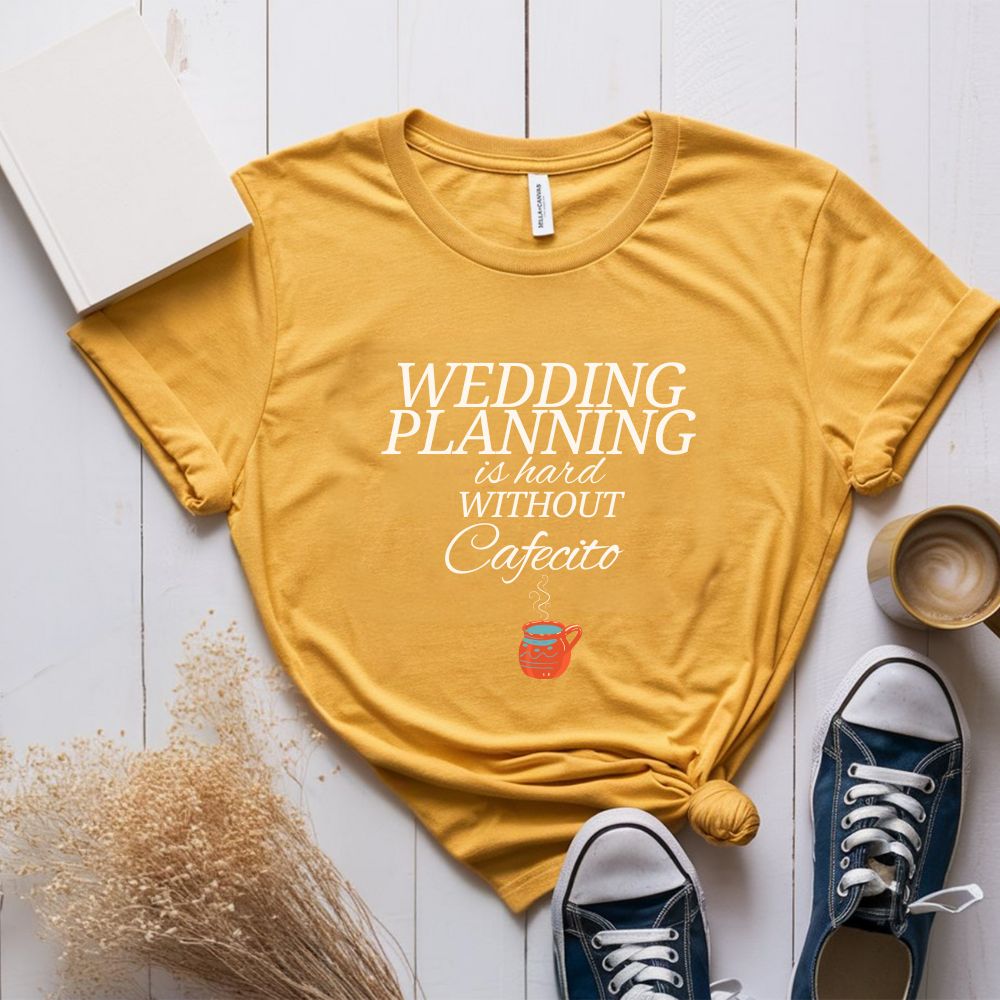 Without Cafecito Tee (White Font)